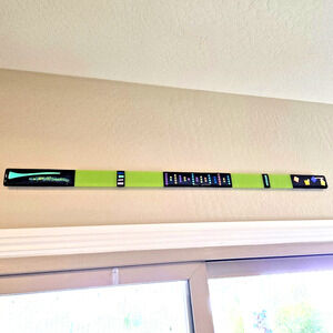 Laurie Burns Signed Fused Glass Wall Art 45x2 Geometric Sedona Exposures Gallery